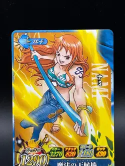 Nami IC4-05 OnePy Berry Match Bandai Japanese One Piece Lightly Played - Image 2