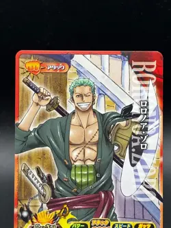 Roronoa Zoro IC1-06 OnePy Berry Match Bandai Japanese One Piece Lightly Played - Image 2
