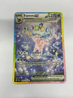 Espeon EX Gogh Gold Metal Pokemon Card-Collectible Gift Display！COOL - Image 4