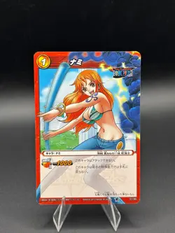 Nami 01/85 Miracle Battle Carddass Japanese One Piece Moderately Played - Image 1