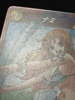 Nami 01/85 Miracle Battle Carddass Japanese One Piece Moderately Played - Image 4