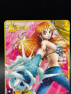 Nami IC4-04 Holo OnePy Berry Match Bandai Japanese One Piece Lightly Played - Image 2