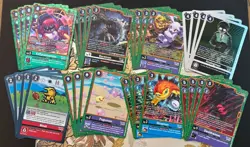 Digimon Card Game Core Deck DM EX9 Playsets Rare/Common/Uncommon - Image 1
