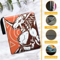 Trading Card Binder, Fits 900 Cards Card Collector Album Holder,with 50 dtcg - Image 4