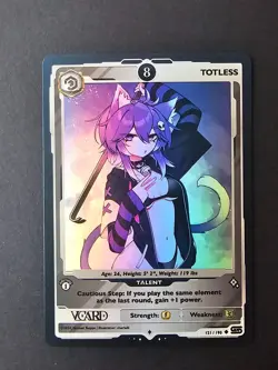 Totless 8 Holo Card First (1st) Edition Rising Stars GamerSupps VCard 121/190 - Image 1