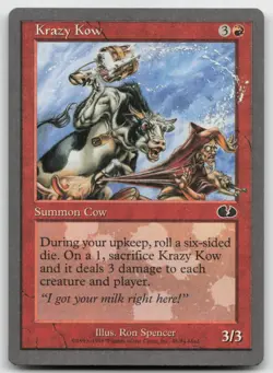 MTG Krazy Kow C Unglued 48 LP - Image 1