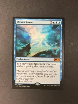 Omniscience - Core Set 2019 - Magic the Gathering - MTG - Image 1
