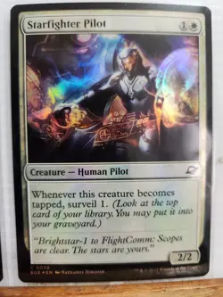 Starfighter Pilot - Foil - Edge of Eternities #0038 MTG Magic The Gathering - Image 2