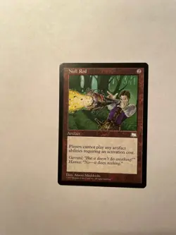 Null Rod x1 LP/Light Play - Weatherlight - MTG - Image 1