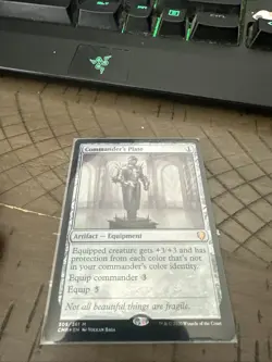 Commander's Plate Foil Mythic from Commander Legends Magic the Gathering MTG - Image 1