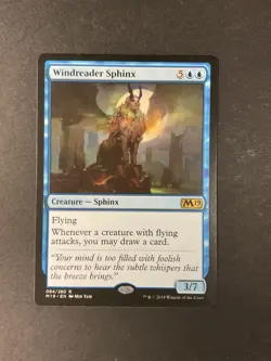 Windreader Sphinx - Core Set 2019 - Magic the Gathering - MTG - Image 1