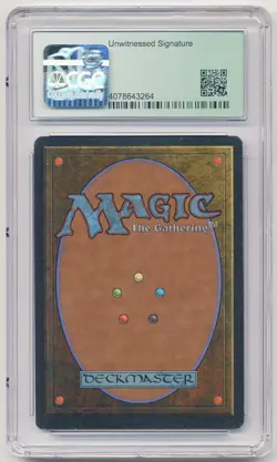 Graded Signed Kismet CGC 7.5 Legends Artist Kaja Foglio 1994 MTG Magic Vintage! - Image 2