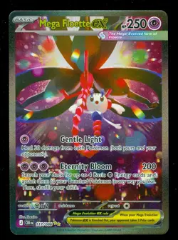 Pokemon MEGA FLOETTE EX 117/086 - Chaos Rising - SPECIAL ILLUSTRATION - Card B - Image 1