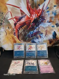 Pokemon TCG Mix Of Paldean Fates Baby Shiny Cards Lot Of 6 Cards Total - Image 1