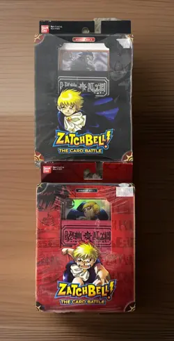 New Sealed LOT 2 Bandai Zatch Bell The Card Battle Starter Deck Sets #1 #2 - Image 2