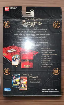 New Sealed LOT 2 Bandai Zatch Bell The Card Battle Starter Deck Sets #1 #2 - Image 5