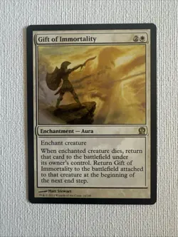 MTG Gift of Immortality THS #14 Regular Card Rare Free Shipping - Image 1