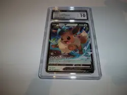 Eevee V 108/159 Crown Zenith Pokemon CGC 10 Gem Mint!! not PSA - Image 2