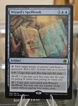 Wizard's Spellbook MTG Adventures in the Forgotten Realms Regular - Image 1