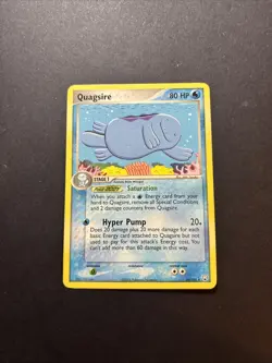 Quagsire 26/109 Team Rocket Returns Regular Rare Miki Tanaka Pokemon TCG LP - Image 1