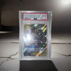 Lucario & Melmetal GX SM192 Pokemon Black Star Promo Tag Team GEM MINT PSA 10 - Image 1