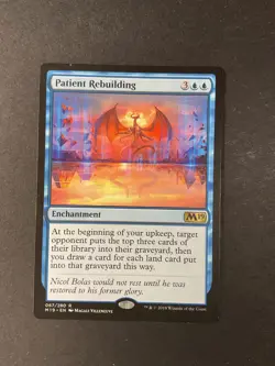 Patient Rebuilding - Core Set 2019 - Magic the Gathering - MTG - Image 1