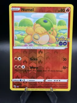 Numel (Peelable Ditto) 013/078 Holo Common Pokemon GO Pokemon NM - Image 1