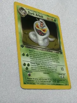 Pokemon Dark Arbok Team Rocket 2/82 Holo 1st Edition Holo Rare - Image 3