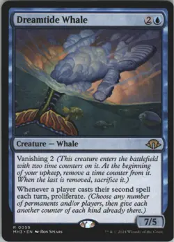 Dreamtide Whale Modern Horizons 3 MTG Magic The Gathering - Image 1