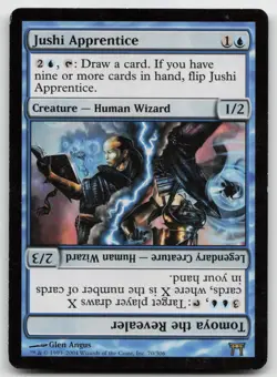MTG Jushi Apprentice // Tomoya the Revealer R The List Reprints 70 MP - Image 1