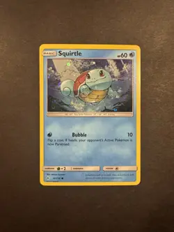 Pokemon TCG Squirtle 33/214 Cosmos Holo - Unbroken Bonds - LP - Image 1