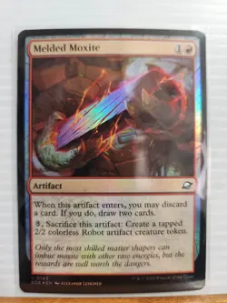 NM Foil Melded Moxite, MTG, Edge of Eternities, Magic the Gathering, 143 - Image 2
