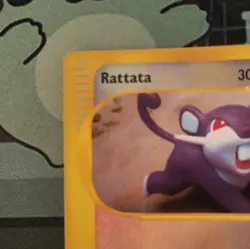 Nintendo Rattata 128/165 Expedition Base Set Reverse Holo Common 30 HP EN 2002 - Image 3