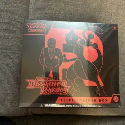 SEALED Pokemon Scarlet And Violet Destined Rivals Elite Trainer Box - Image 1