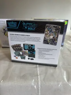 Pokemon TCG: Black Bolt Elite Trainer Box ETB Brand New & Factory Sealed - Image 2