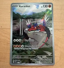 Pokemon TCG Koraidon Holo Promo Sv Scarlet & Violet Promos 014 Basic 130 HP EN - Image 1