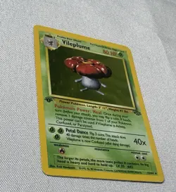 Pokemon vileplume jungle holo 1st edition 15/64 WOTC - Image 2