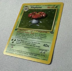 Pokemon vileplume jungle holo 1st edition 15/64 WOTC - Image 3