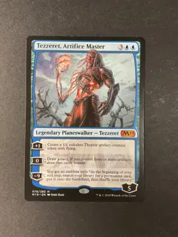 Tezzeret, Artifice Master - Core Set 2019 - Magic the Gathering - MTG - Image 1