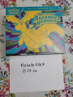 Pokemon TCG Ascended Heroes ETB Elite Trainer Box (Factory Sealed / Brand New) - Image 1