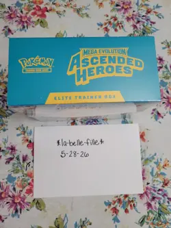 Pokemon TCG Ascended Heroes ETB Elite Trainer Box (Factory Sealed / Brand New) - Image 3
