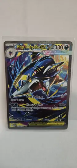 Pokemon TCG Mega Sharpedo Ex 127/94 Holo Special Illustration Rare 127/94 SIR - Image 1