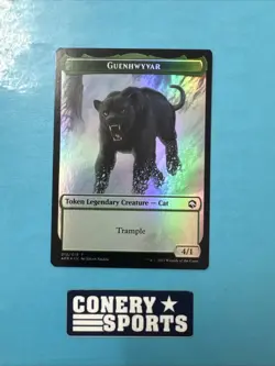2021,Guenhwyvar 13 / Spider 7 Token Foil AFR MTG Mint - Image 1