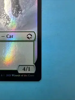 2021,Guenhwyvar 13 / Spider 7 Token Foil AFR MTG Mint - Image 5