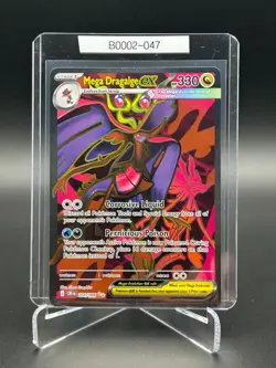 Pokemon TCG Mega Dragalge ex 104/086 Clash Rivals Ultra Rare ex B0002-047 - Image 1