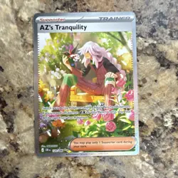 Pokemon TCG AZ's Tranquility 120/086 SIR Full Art Holo Ultra Rare - Image 1