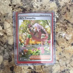 Pokemon TCG AZ's Tranquility 120/086 SIR Full Art Holo Ultra Rare - Image 2