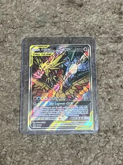 Pokemon Moltres & Zapdos & Articuno GX SM210 Sm Holo Promo - Image 1