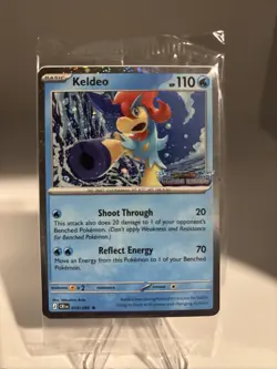 Pokemon Keldeo 19/86 Chaos Rising Stamped Promo Sealed Barnes Noble Exclusive! - Image 1