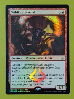 FOIL PROMO Wildfire Eternal x1 Hour of Devastation Buy-A-Box Promo 1x MTG - Image 1